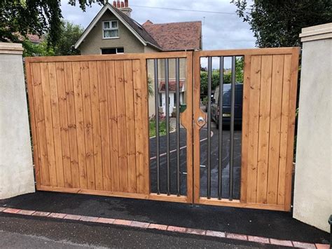 Beautiful Handcrafted Driveway Gate Manufactured By Gates And Fences Uk