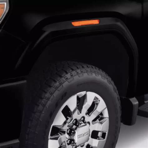 Gmc Fender Flare Set Onyx Black Replaces