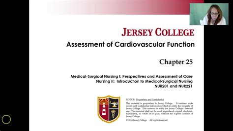 Medical Surgical Nursing Chapter Assessment Of Cardiovascular