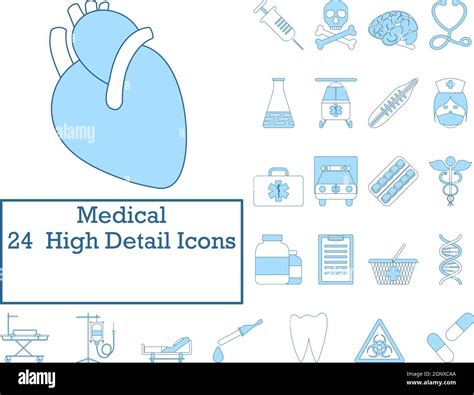 Medical Icon Set Stock Vector Image And Art Alamy