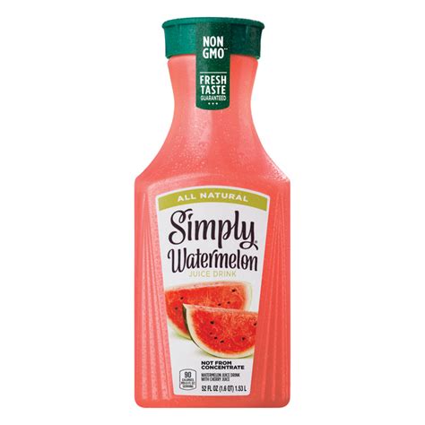 Save on Simply Watermelon Juice Drink Natural Order Online Delivery ...