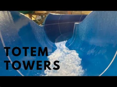 Blue Totem Towers Water Slide Great Wolf Lodge Wisconsin Dells Wi