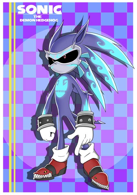 Sonic The Demon Hedgehog By Dragonmanx On Deviantart