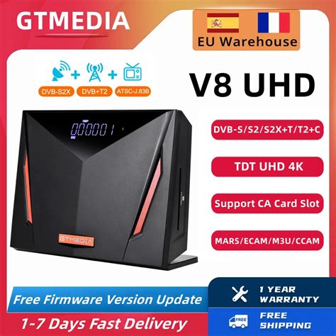 Gtmedia V Uhd Tdt K Uhd Smart Tv Box Dvb S S S X T T C