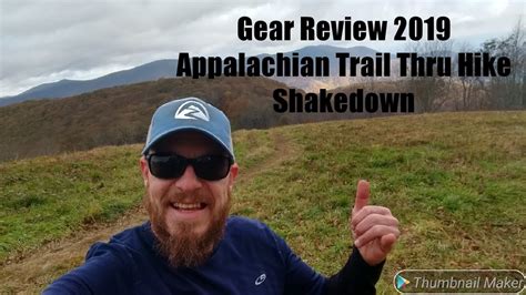 Gear Review 2019 Appalachian Trail Thru Hike Youtube