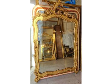 Très grand miroir Louis XV 120 185cm miroirs Bozaart