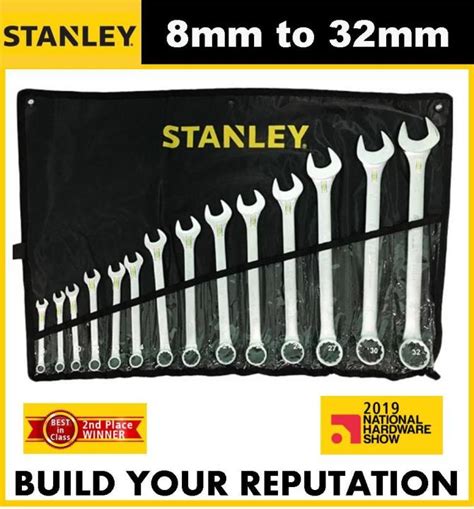 Stanley 8mm To 32mm Combination Wrench 80 944 Open Wrench Close Wrench