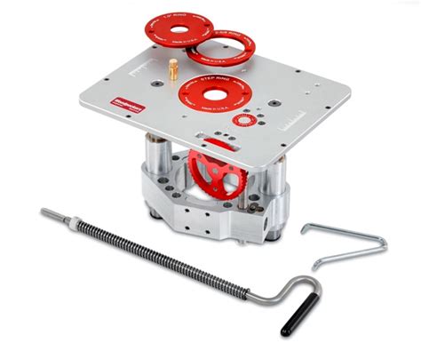 Prl V2 Router Lift For 4 20 Motor Standard Plate Woodpeckers Prl V2 420