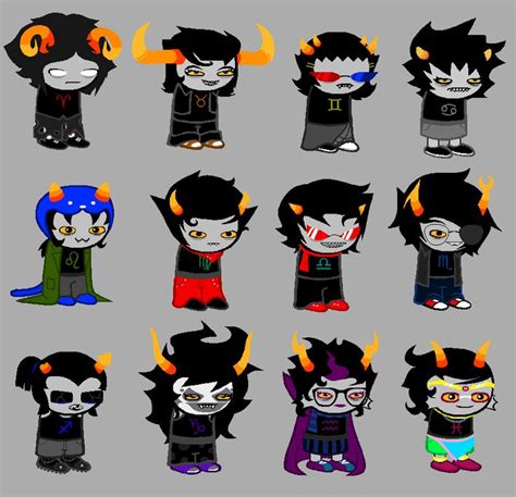 Homestuck Troll Genderbends By SleuthingLicorice Deviantart On