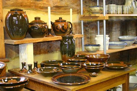 Pottery Display Stock Photo Image Of Store Workshop 1271604