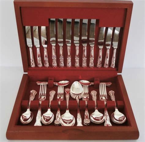 EPNS A1 Sheffield Cutlery 6 Person 44 Piece In Original Catawiki