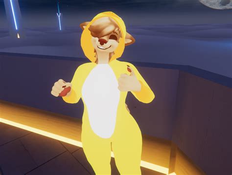 Hyenid Onesie Outfit Vrchat Avatar Accessory