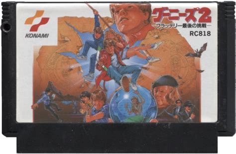 Famicom Goonies 2 Fratelli Saigo No Chousen Jap Rc818 Beg