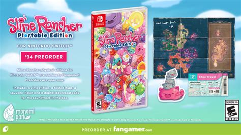 Slime Rancher Plortable Edition Switch Physical Release Announced, Pre ...