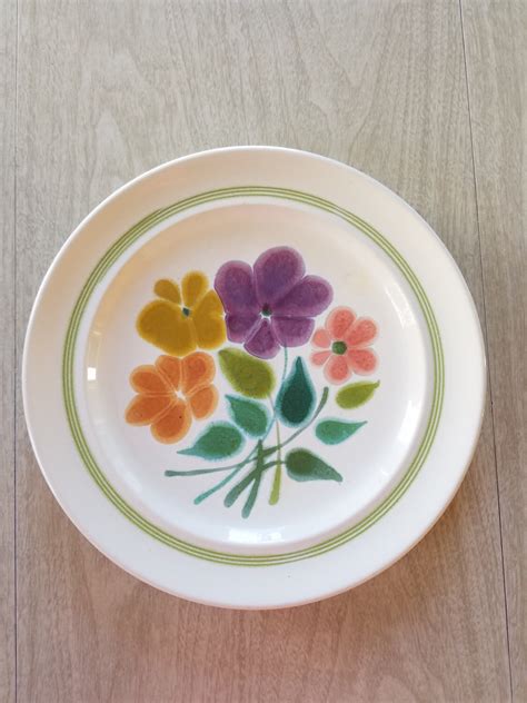 Vintage Franciscan Dinnerware Plate Floral