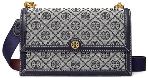 Tory Burch T Monogram Jacquard Crossbody Bag Shopstyle