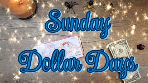 Sunday Dollar Days ️ Mini Cash Stuffing 🐉 Week 4 January 🐉 Savings 30