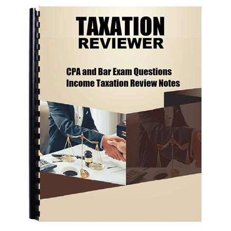 Taxation Reviewer For CPA And Bar Examination Questions And Review