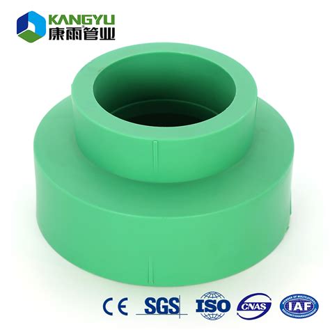 Hot And Cold Water Equal Coupling For Home Green Plastic Pipe Fitting PPR Reducer Coupling