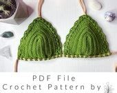 Pdf File For Crochet PATTERN Marina Crochet Bikini Top Sizes Etsy