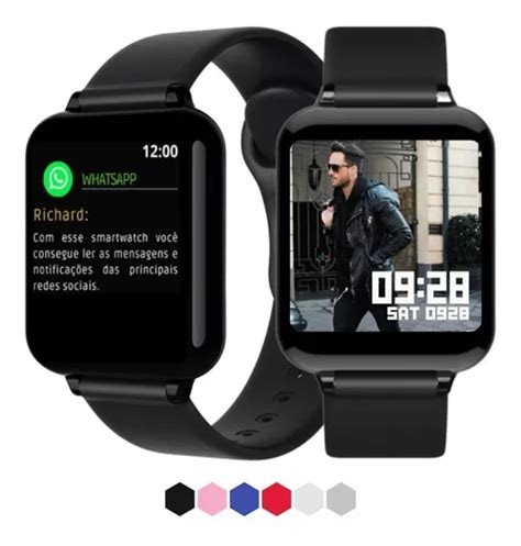 Smartwatch B Homens Mulheres Ip Rel Gio Prova D Gua Escorrega