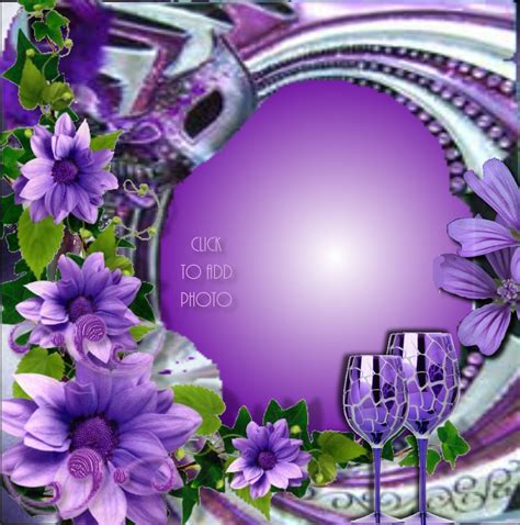 Marialedesma1958 S Picture Frames 2012 January Purple Frame And