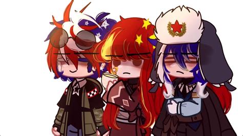 Why Is It Always You Three Meme Gacha Club Countryhumans Ft