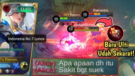 Lunox Kok Glowing Wand Cocok Buat Lawan Darah Tebal Build Lunox