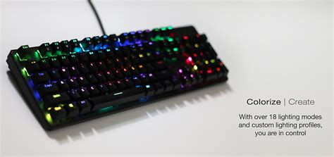 Phantom RGB Mechanical Keyboard | Tecware Keyboards