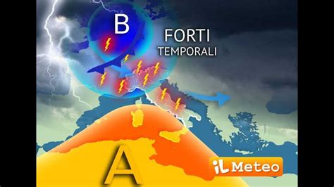 Meteo Mega Temporali In Arrivo Youtube