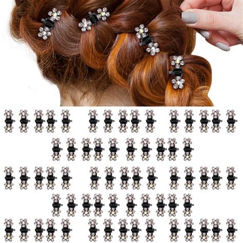 Amazon ANBALA Hair Claw Clips 65pcs Mini Hair Clips No Slip Grip