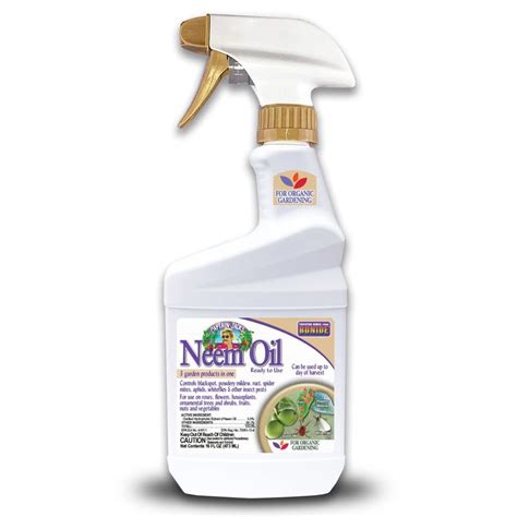 Bonide Captain Jacks Neem Oil 16 Oz Ready To Use Spray Multi Purpose Fungicide Insecticide