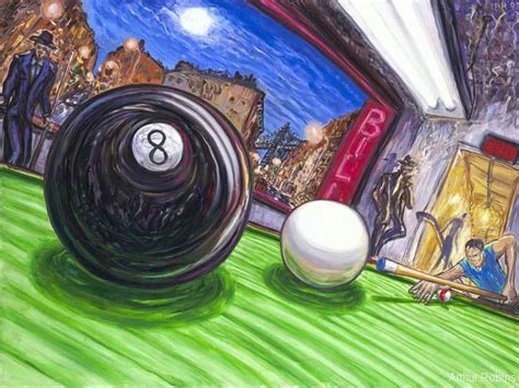 Pool And Billiard Paintings