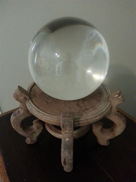 Large Vintage Crystal Ball Bought For 135 Sold 200 Total Now 9900