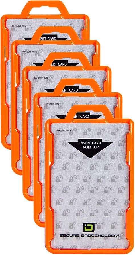 Amazon Id Stronghold Rfid Blocking Secure Badge Holder