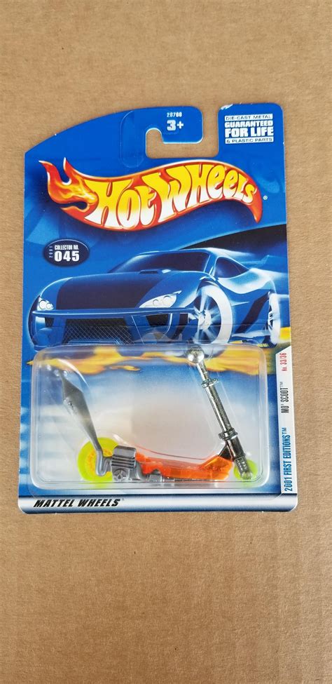 Vintage Hot Wheels Mo Scoot First Editions Scooter Etsy