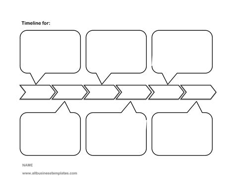 Blank Timeline Infographic