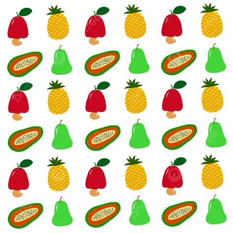 Fruits Pattern Fruit Pattern Fresh Fruit Pattern Simple Fruit Png