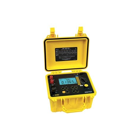 Aemc Micro Ohmmeter A Instantaneous Continuous Multiple T