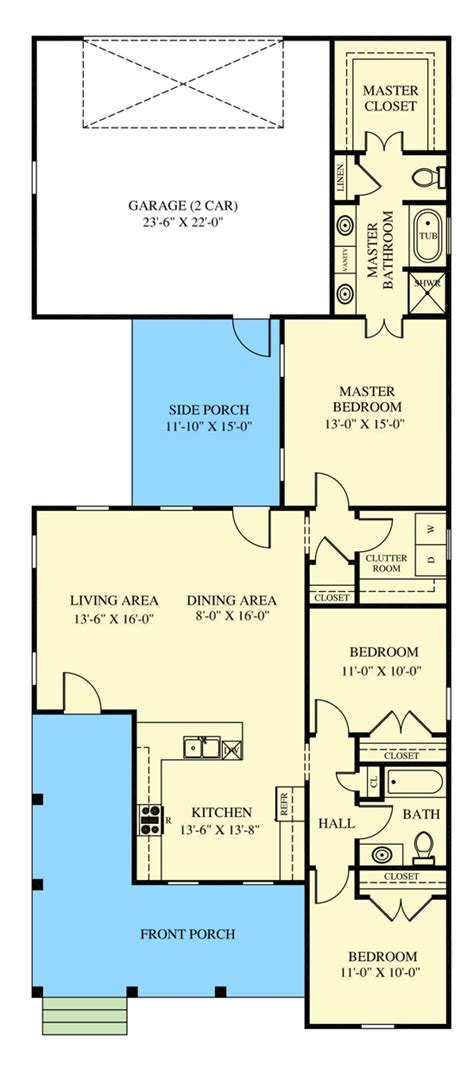 Exclusive One-level Southern Home Plan with Wraparound Porch ...