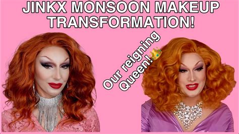 JINKX MONSOON MAKEUP TRANSFORMATION TUTORIAL, RPDR ALL STARS ALL ...