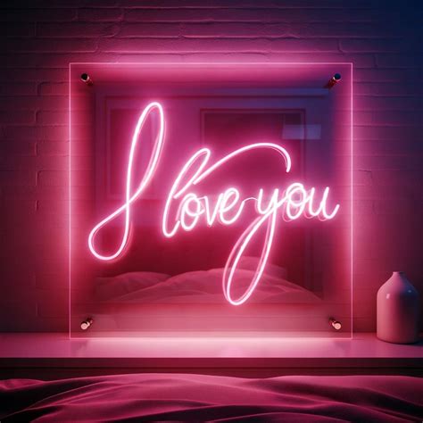 I Love You Neon Sign Illuminate Love Neonxpert