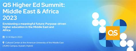 QS Higher Ed Summit Middle East Africa 2023 Khalifa University