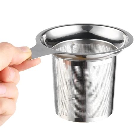 Stainless Steel Mesh Tea Infuser Reusable Tea Strainer Loose Tea Leaf