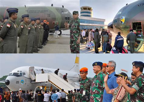 Peran Pesawat Angkut TNI AU Dalam Melaksanakan Misi Mulia Bantuan