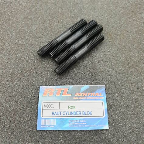 BAUT CYLINDER BLOCK BAUT MESIN TUSUK SATE SILINDER BLOK RXK 4 PCS