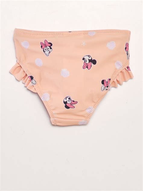 Braguita De Bikini Con Volantes Disney Naranja Kiabi