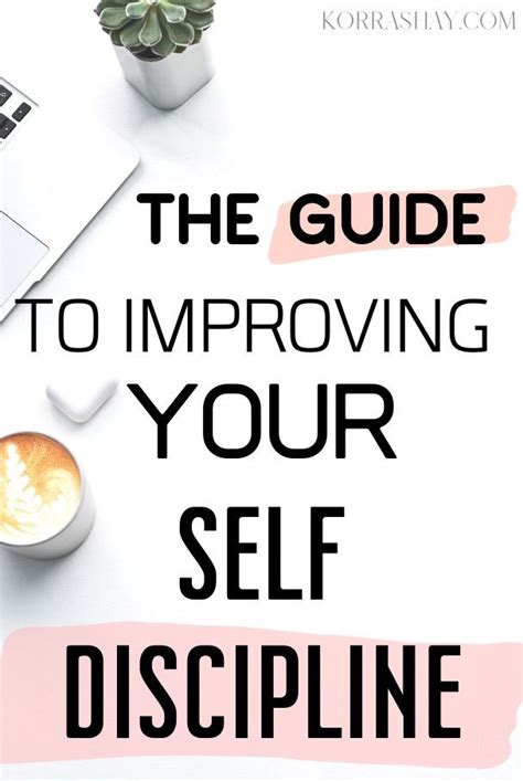 How To Improve Your Self Discipline Become A Disciplined Person Artofit