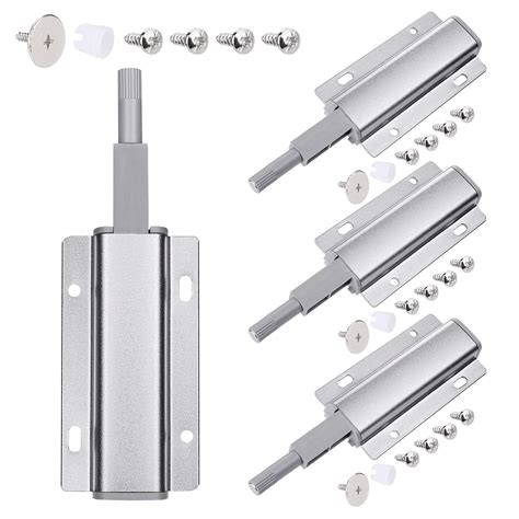 Buy JIZZU 4 Pack Push To Open Door Catches For Handles Kitchen Cupboard