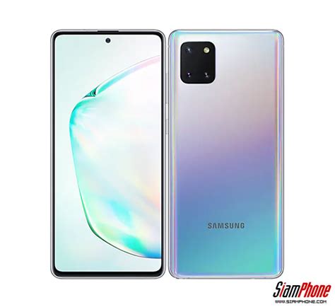 Samsung Galaxy Note 10 Lite สมาร์ทโฟน หน้าจอ 6.7 นิ้ว Exynos 9810 Octa ...